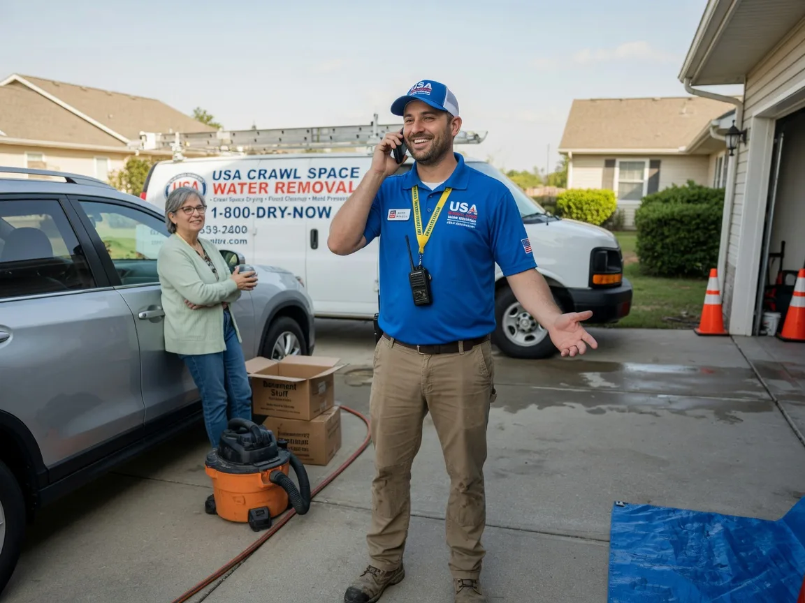 Crawl Space Water Removal Gladewater, TX FAQs
